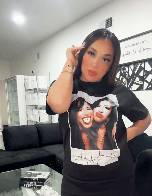 Aaliyah & Selena Forever T-Shirt – Queens of R&B 👑🎶