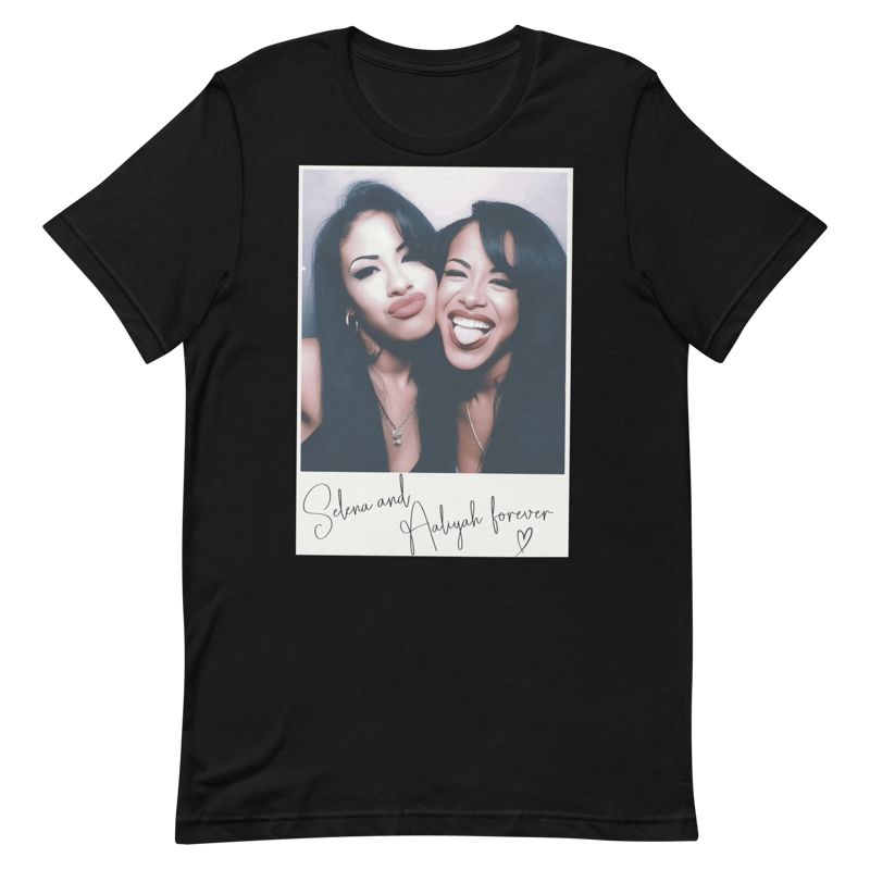 Aaliyah & Selena Forever T-Shirt – Queens of R&B 👑🎶