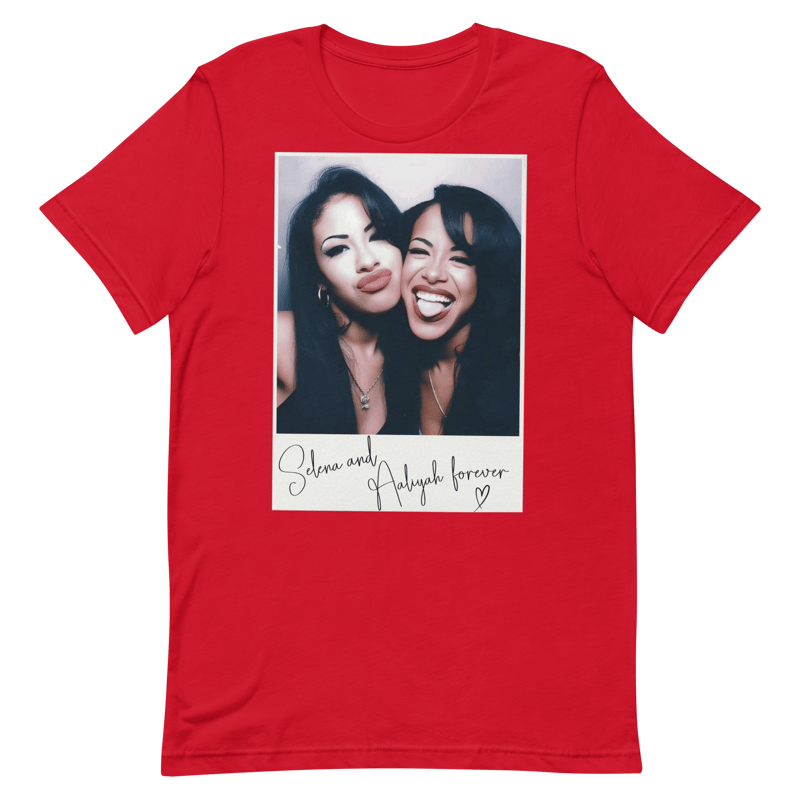 Aaliyah & Selena Forever T-Shirt – Queens of R&B 👑🎶