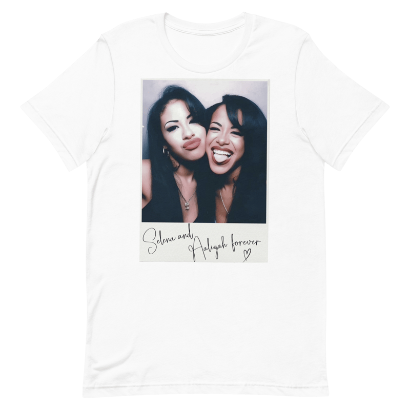 Aaliyah & Selena Forever T-Shirt – Queens of R&B 👑🎶
